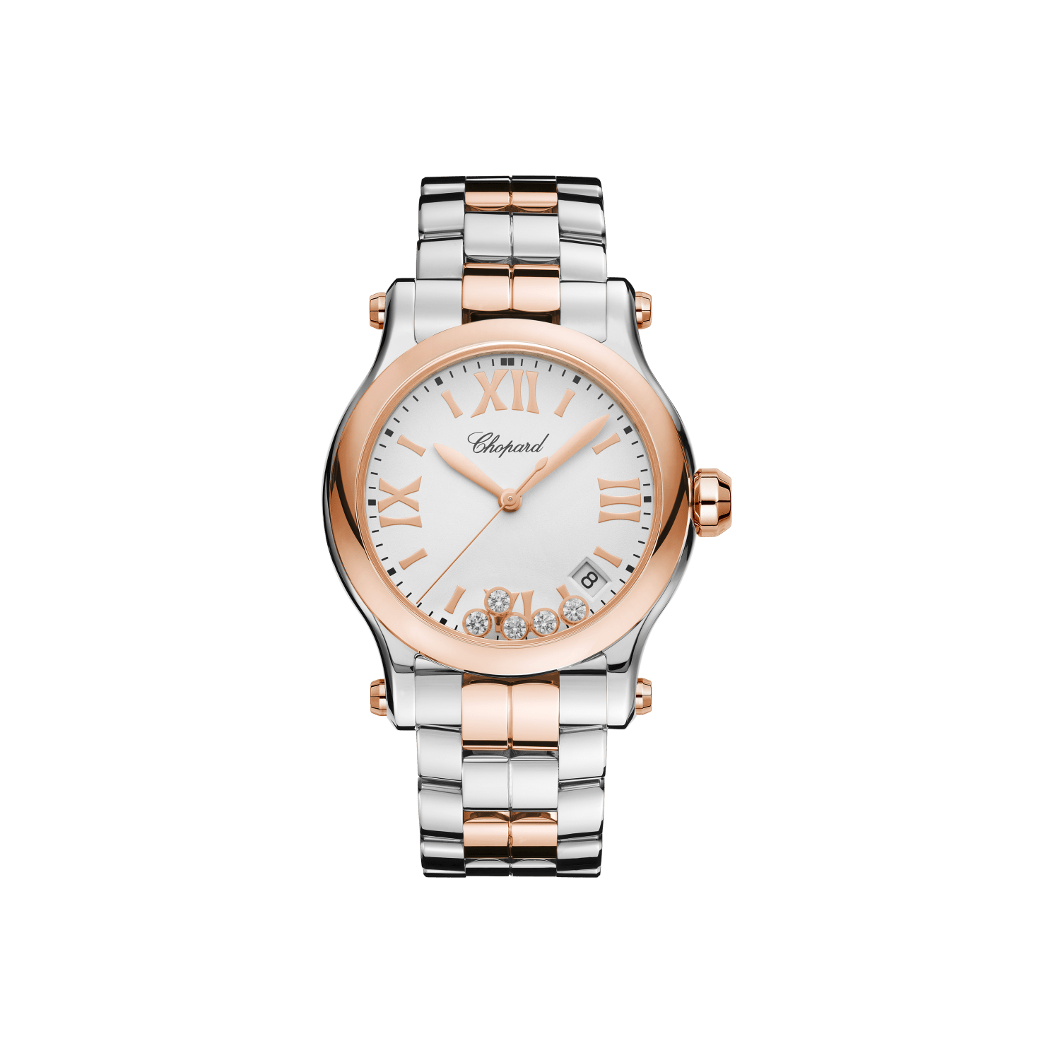 Luxury Women diamond watch Happy Sport | Chopard® 278582-6002