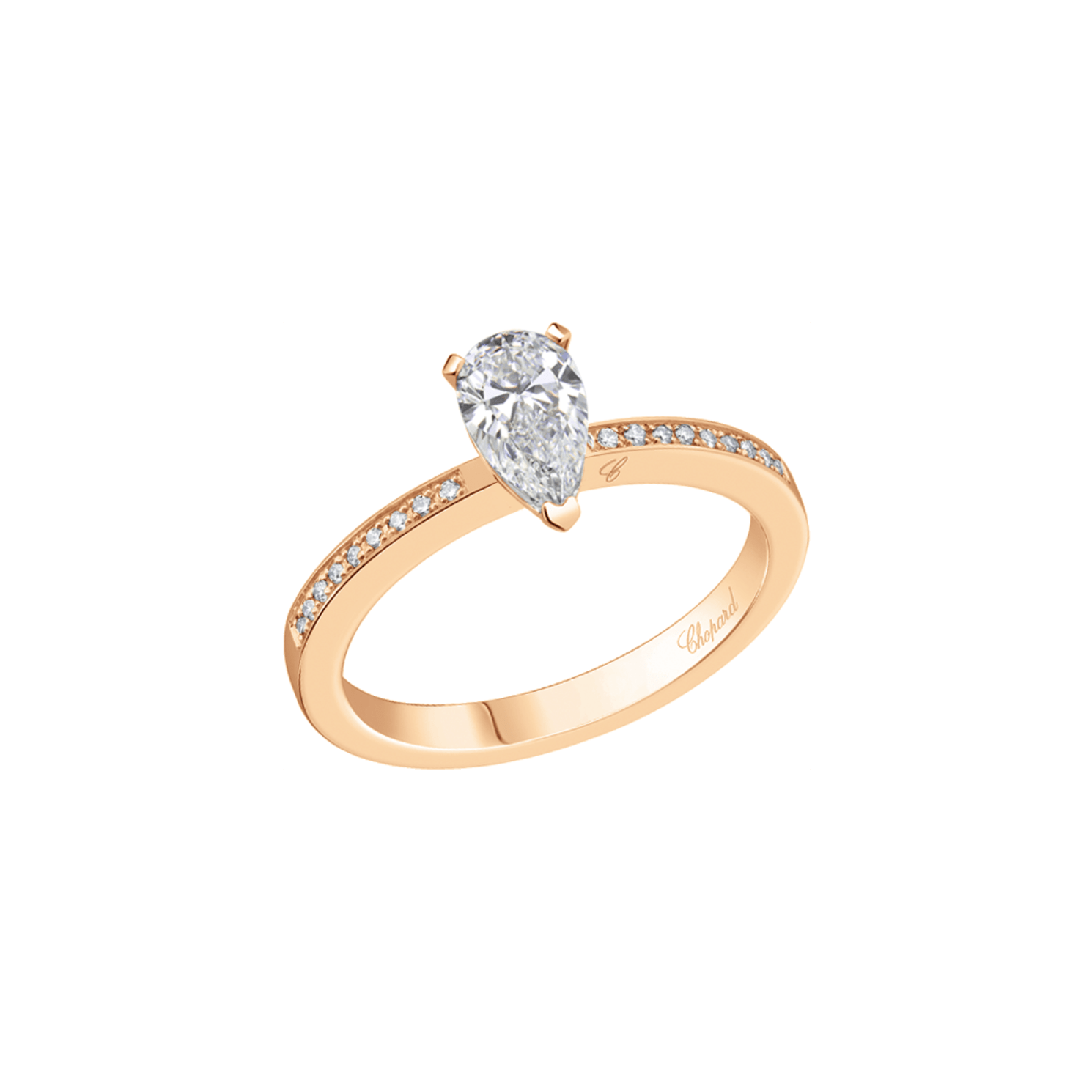 CHOPARD FOR EVER RING PAVÉ