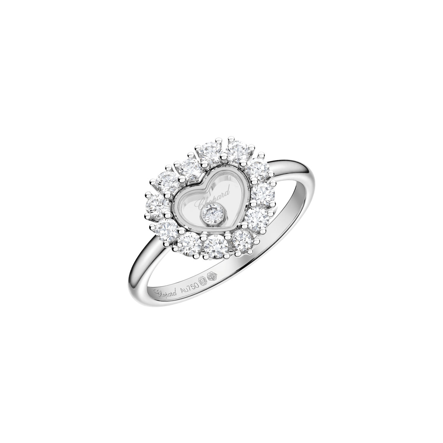 ショパール Chopard ハッピーダイヤモンド リング素材K18YG