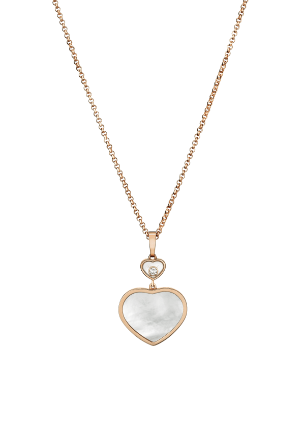 chopard heart diamond necklace