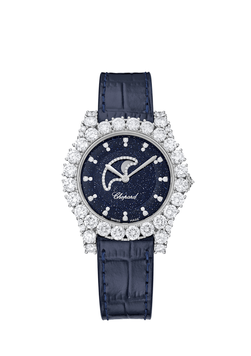 L'HEURE DU DIAMANT MOONPHASE — 36 mm, 18-carat ethical white gold — 139445-1001