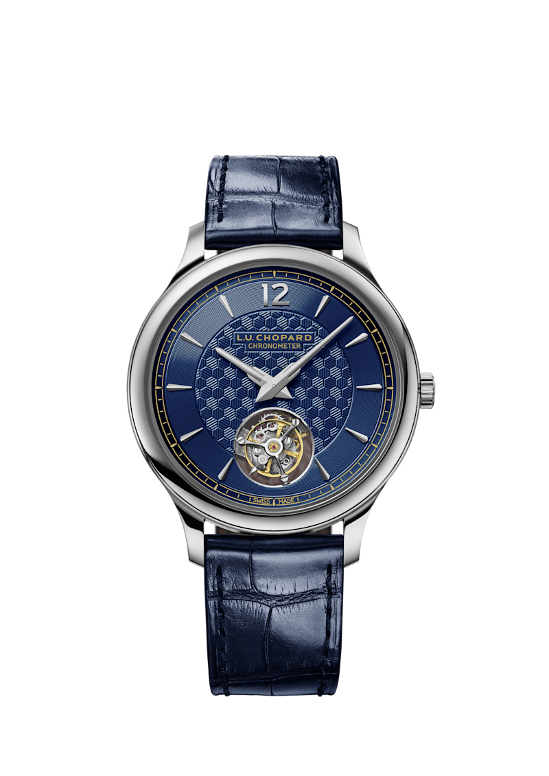 L.U.C Flying T Twin — 40 mm, 18-carat ethical white gold — 161978-1001