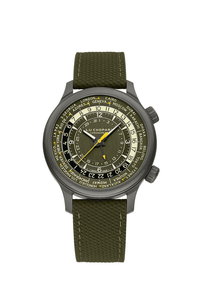 L.U.C Time Traveler One — 42 mm, Titanium — 168574-3013