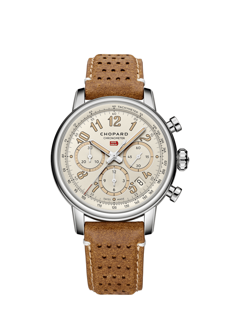 MILLE MIGLIA CLASSIC CHRONOGRAPH RATICOSA  — 40.50 mm, Stainless steel — 168619-3020