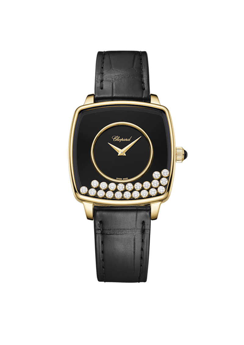 Happy Diamonds Heritage — 34 mm, 18-carat ethical yellow gold — 202299-0001