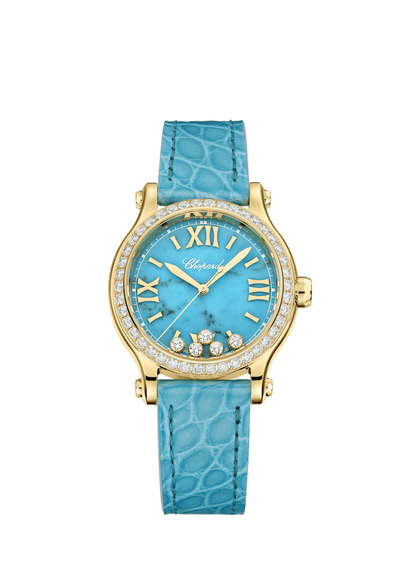 Happy Sport — 33 mm, 18-carat ethical yellow gold — 275378-0002