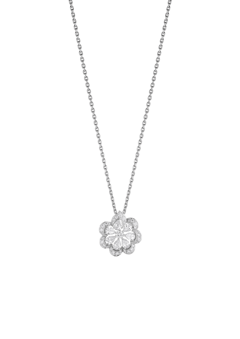 Precious Lace Mini-Frou-Frou, 18-carat ethical white gold — 798347-1001