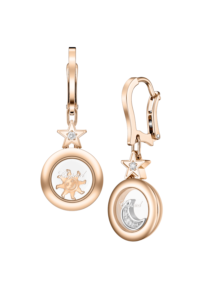 Happy Diamonds Sun, Moon and Stars, 18-carat ethical rose gold — 839434-5201