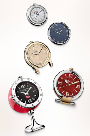 Роскошные настольные часы и часы-будильники Chopard