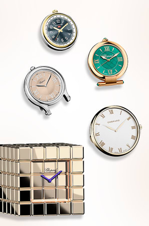 Chopard luxury desk and alarm clocks