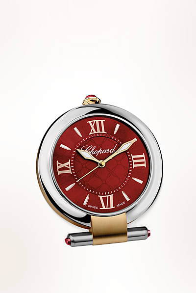 Imperiale luxury gold desk clock