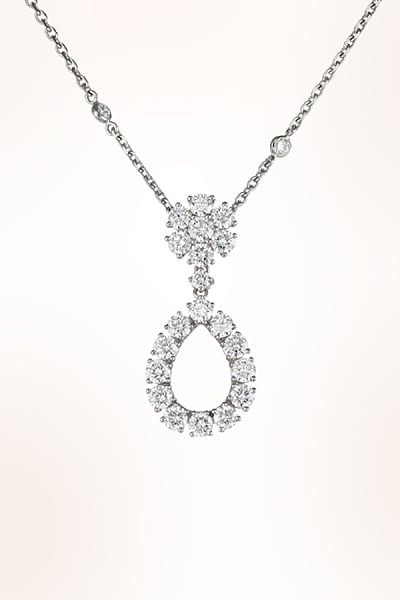 Diamond pendant for women