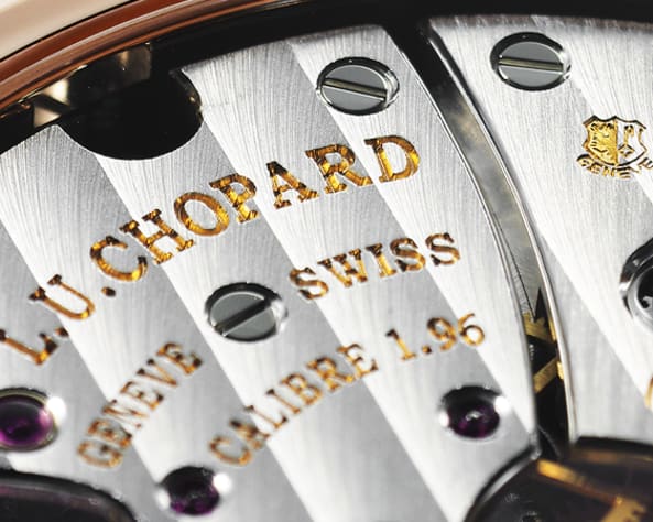 Schweizer Uhrwerk mit Genfer Siegel