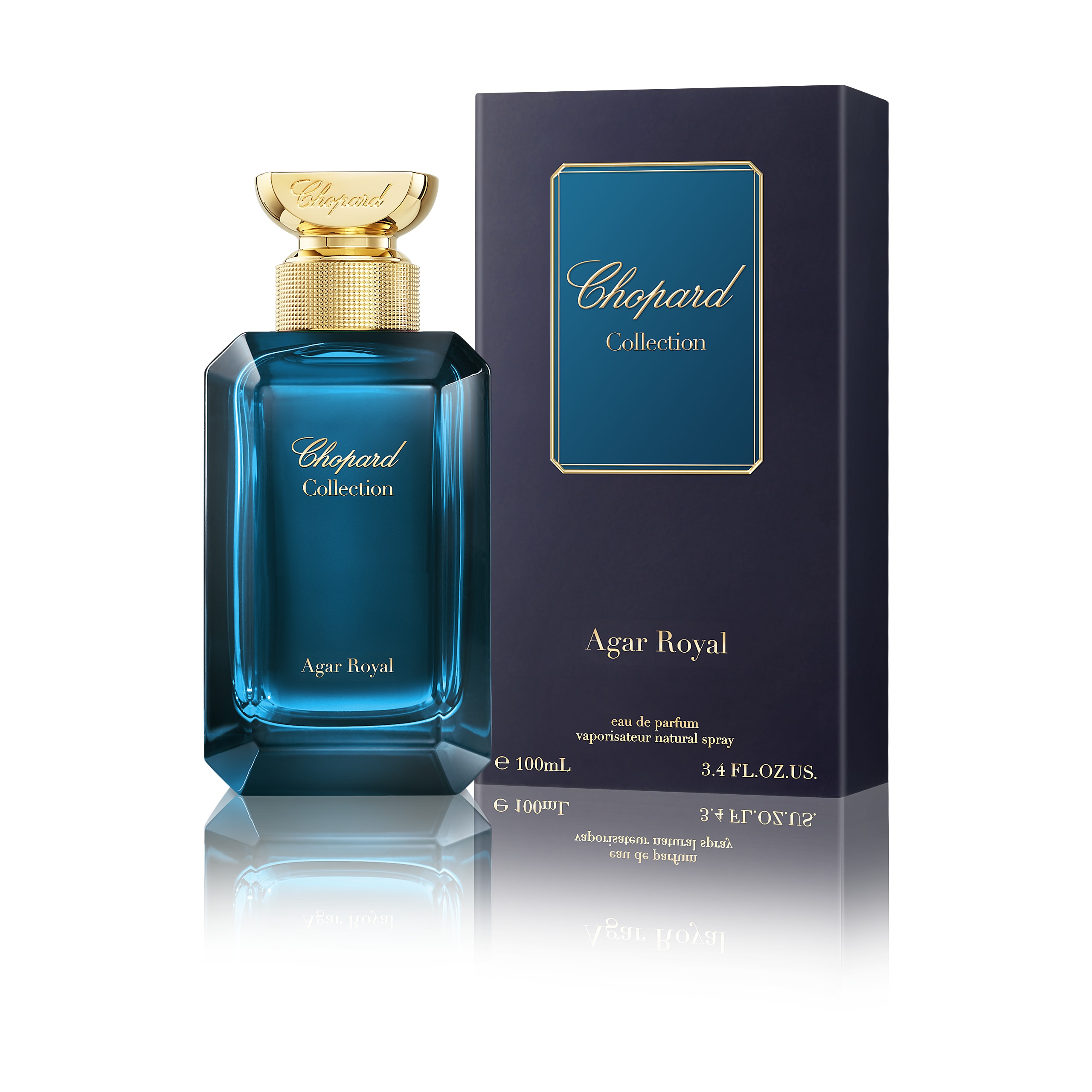 Haute parfumerie AGAR ROYAL 95201-0430 - vue avec packaging - Chopard