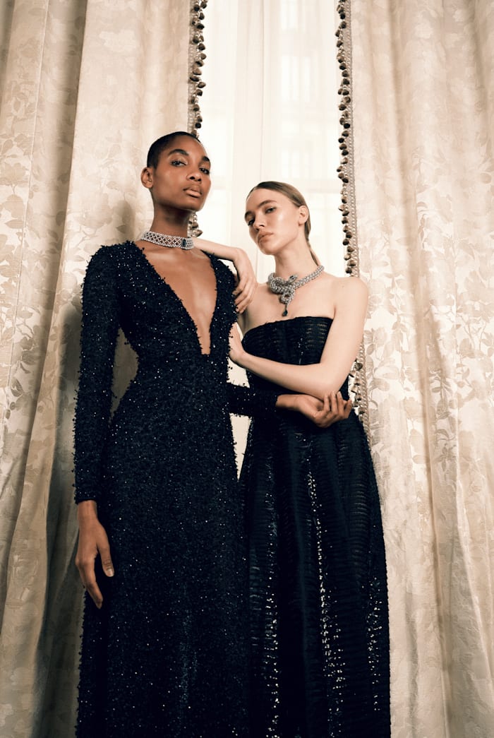 Haute Couture: Chopard black dress