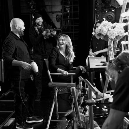 Julia Roberts nel backstage della campagna Chopard
