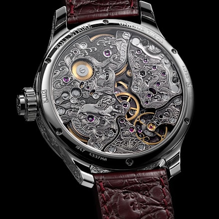 L.U.C Full Strike Spirit of the Warrior minute-repeater watches – reverse view