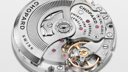 Photo of Chopard's Alpine Eagle luxury watch movement 01.01-C
