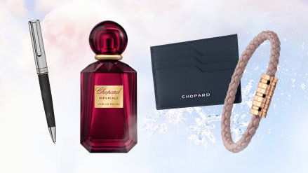 Selezione di regali di Natale di lusso Chopard 