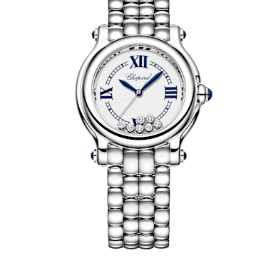 Happy Sport collection: luxury watches with floating diamonds