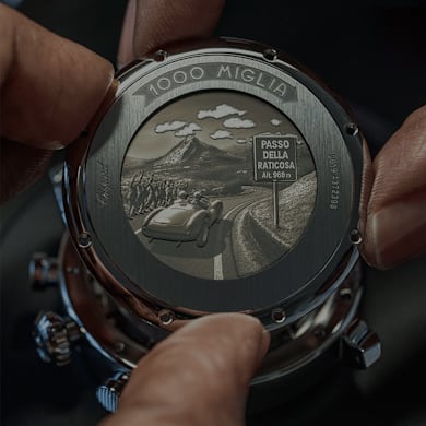 Chopard, offizieller Zeitnehmer des Mille Miglia Autorennens