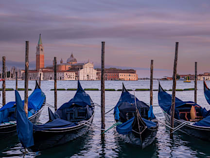 the gondolas of Venice