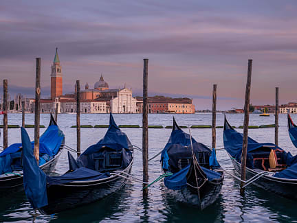 the gondolas of Venice