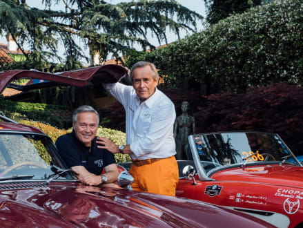 Jacky Ickx, íntimo amigo del copresidente de Chopard, Karl-Friedrich Scheufele