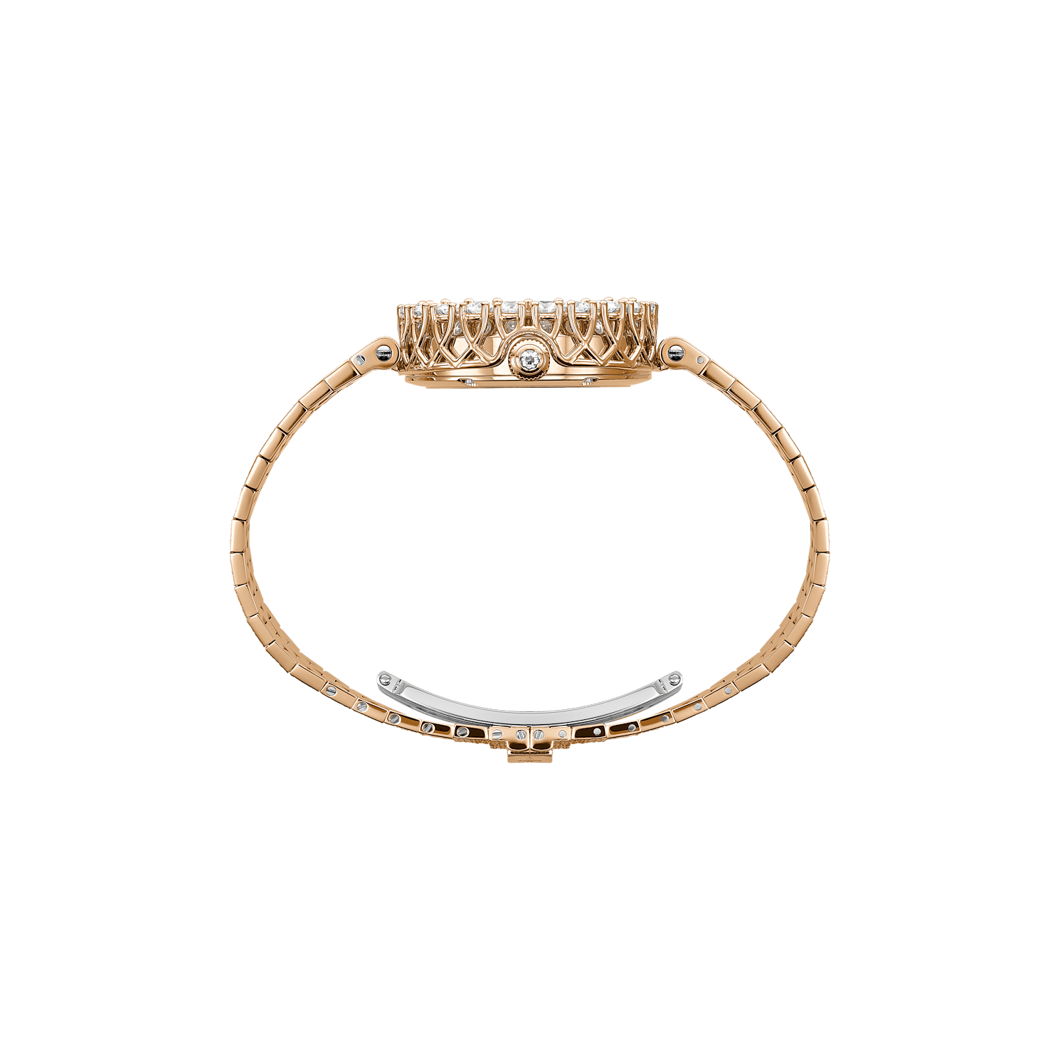 Chopard L'Heure du Diamant系列 女性 diamond watch SIDE