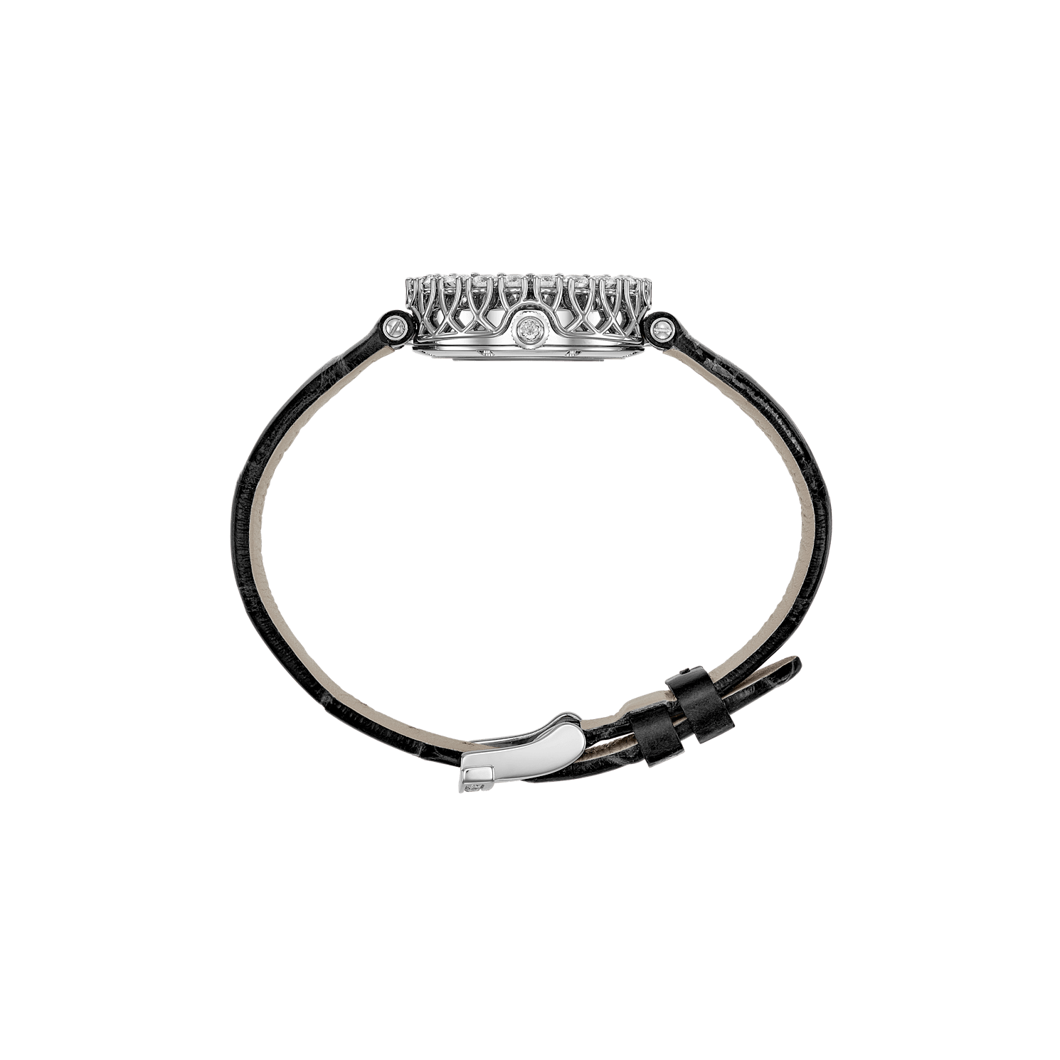 Chopard L'Heure du Diamant系列 女性 diamond watch SIDE