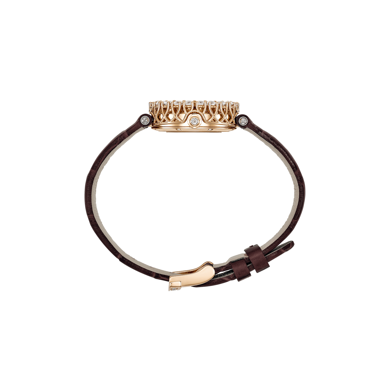 Chopard L'Heure du Diamant系列 女性 diamond watch SIDE