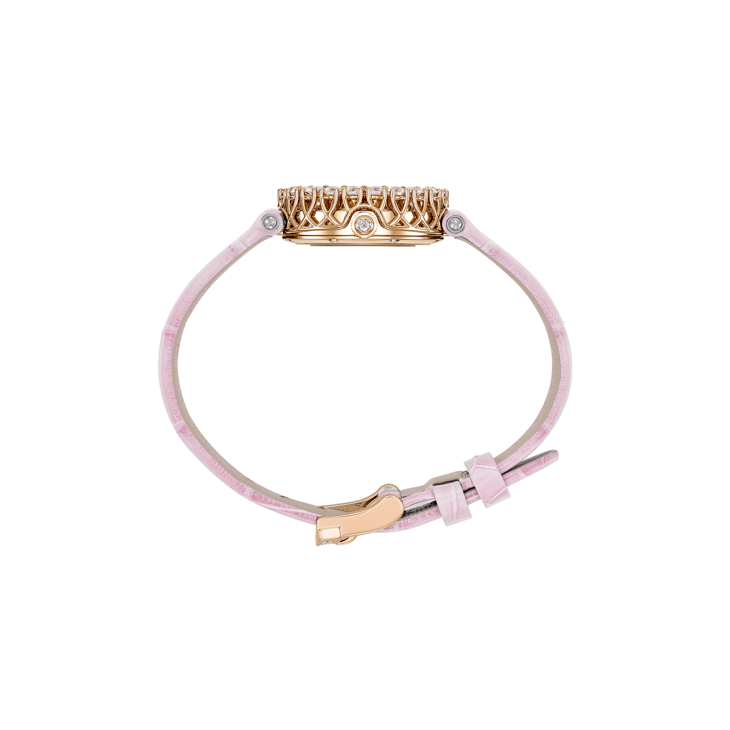 Chopard L'Heure du Diamant系列 女性 diamond watch SIDE