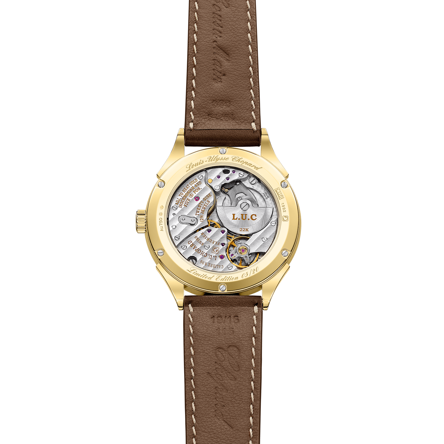 Chopard L.U.C Men  watch BACK