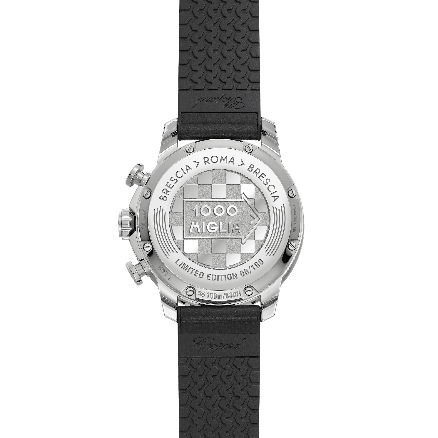 Chopard Mille Miglia Uomo chronograph watch BACK
