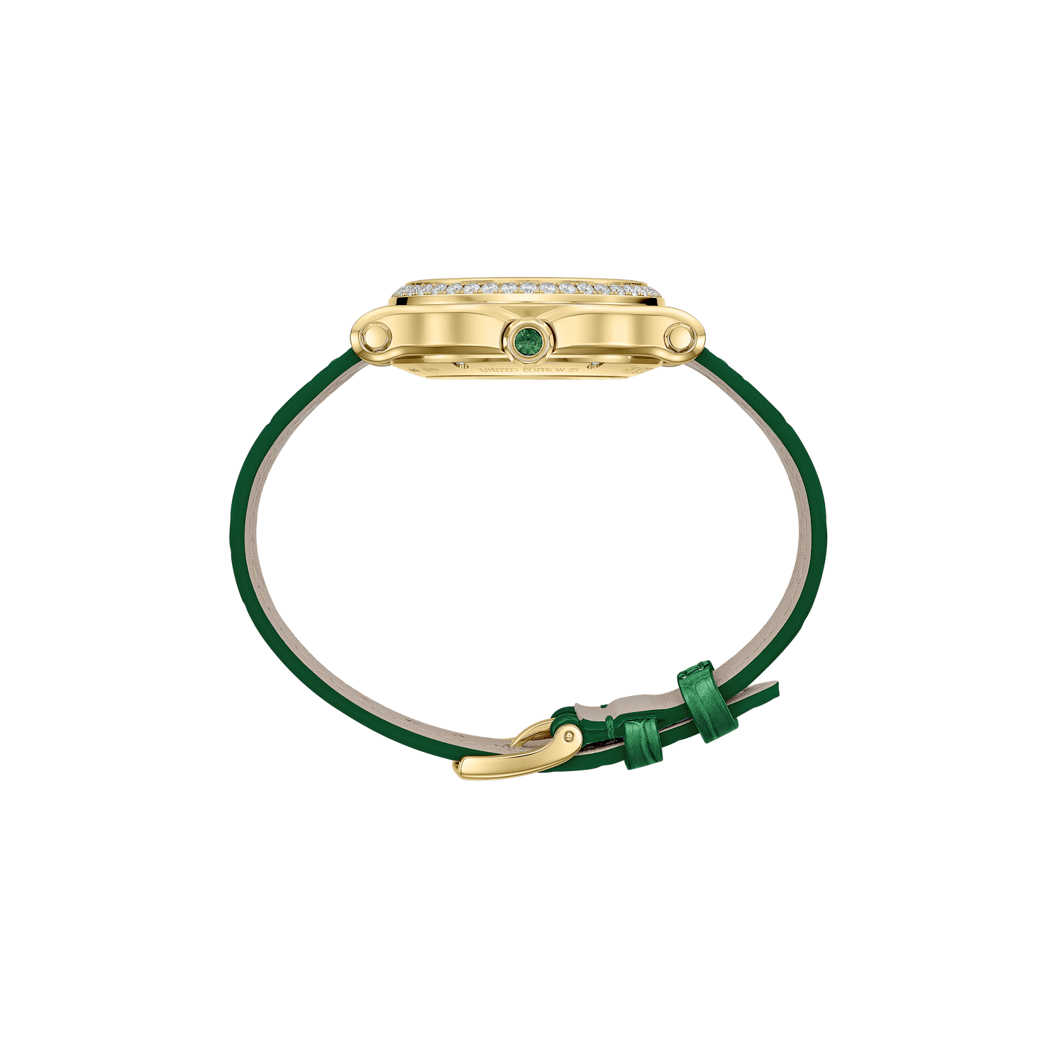 Chopard Happy Sport系列 女性 diamond watch SIDE