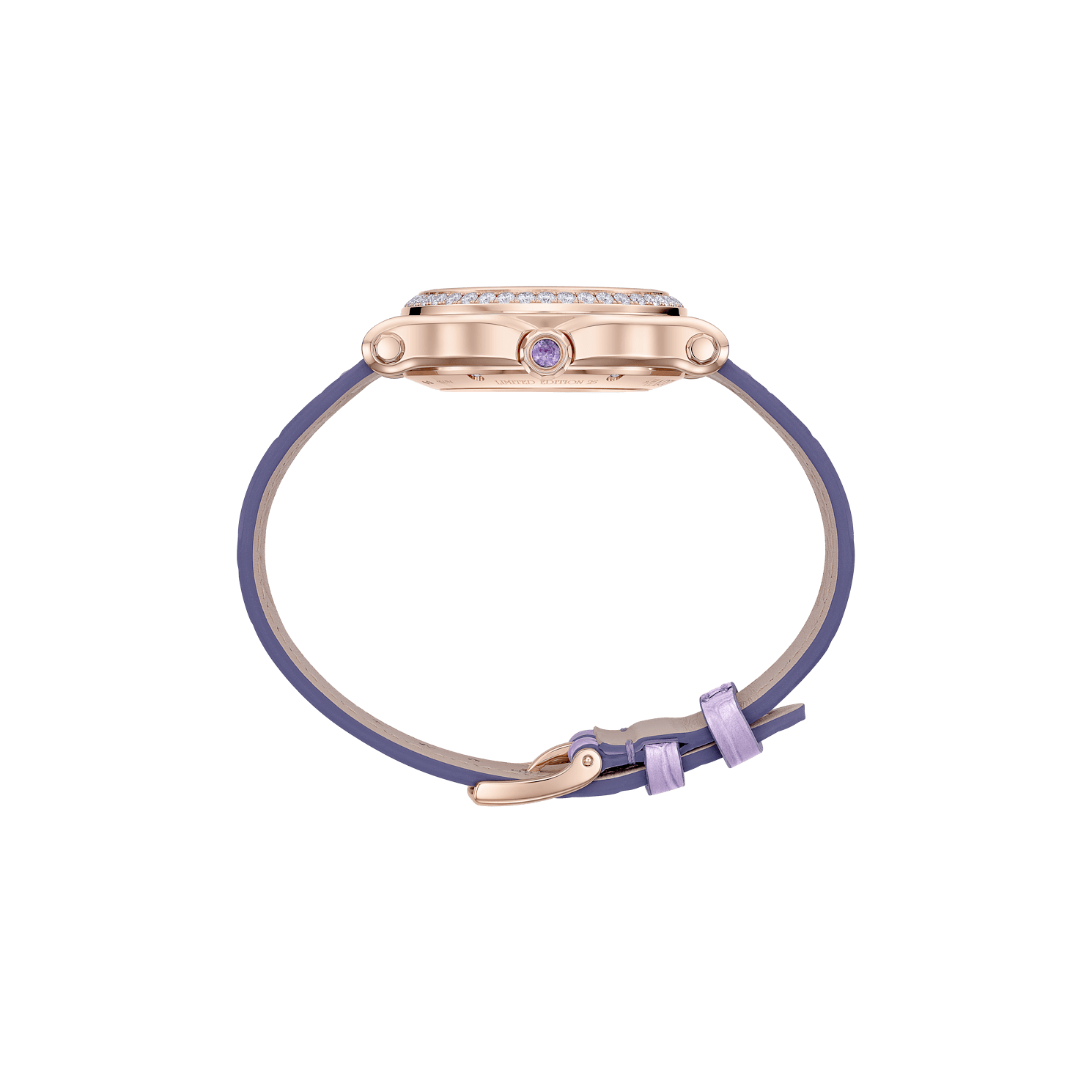 Chopard Happy Sport系列 女性 diamond watch SIDE