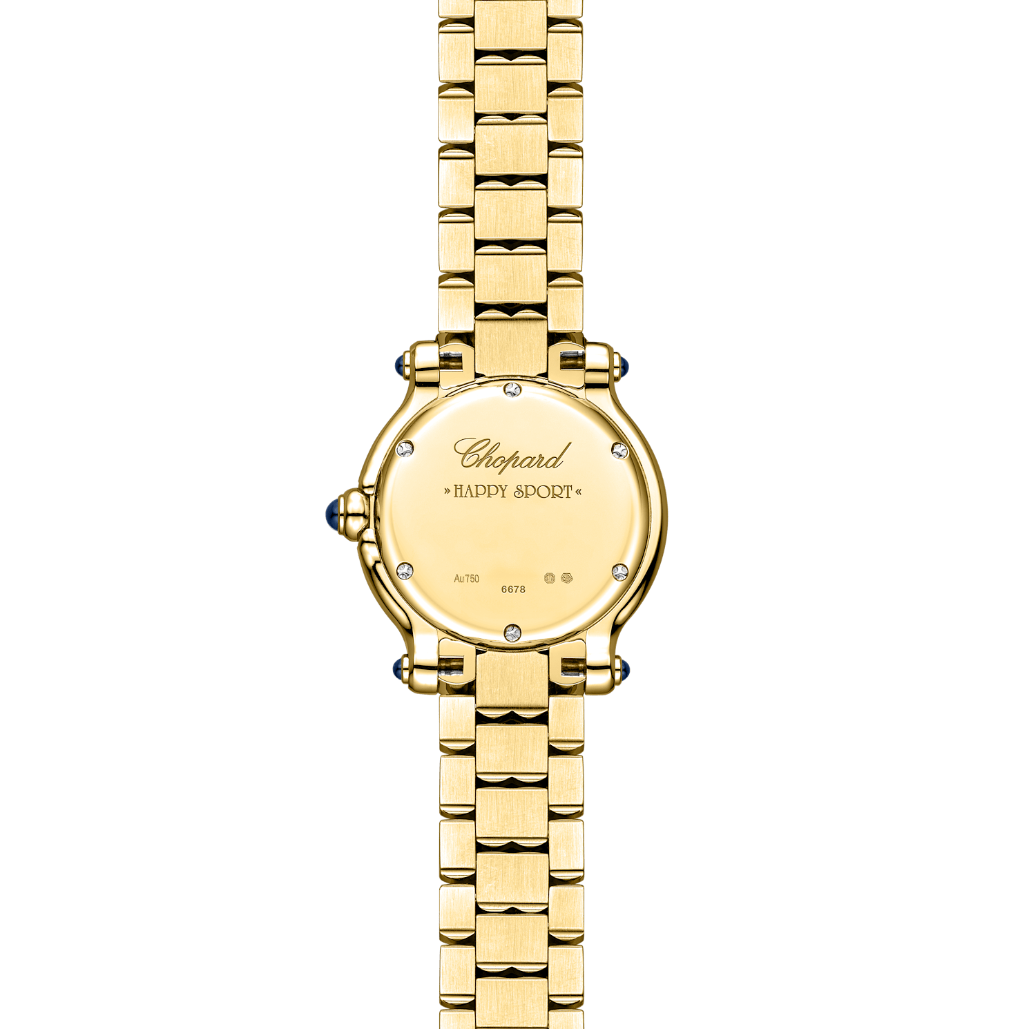 EnlargeChopard Happy Sport Women Diamond Watch  Back view