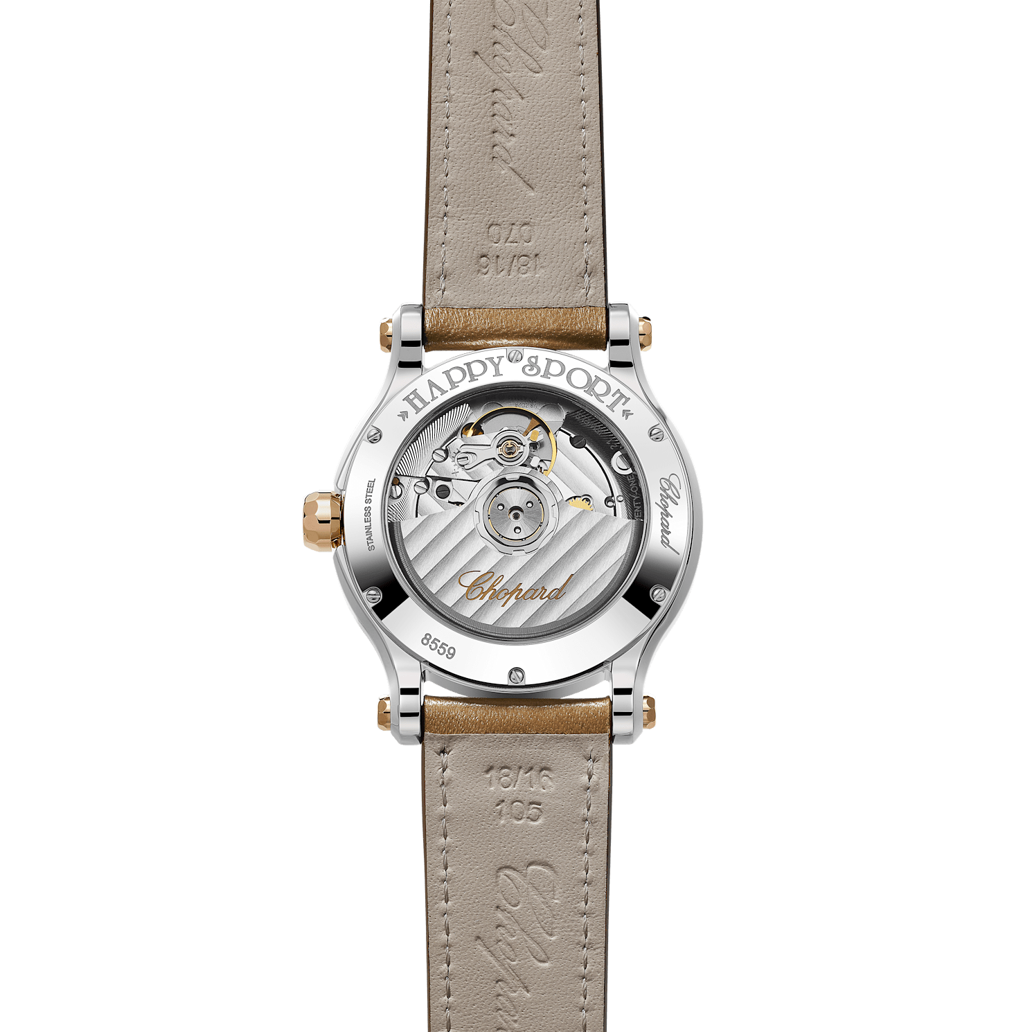 Chopard Happy Sport系列 女性 diamond watch BACK