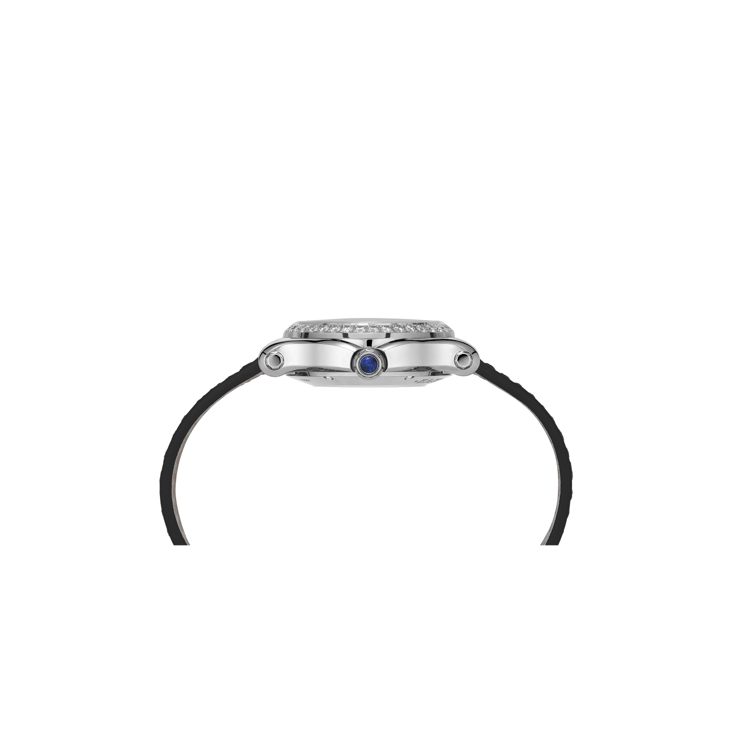 Chopard Happy Sport Women diamond watch SIDE