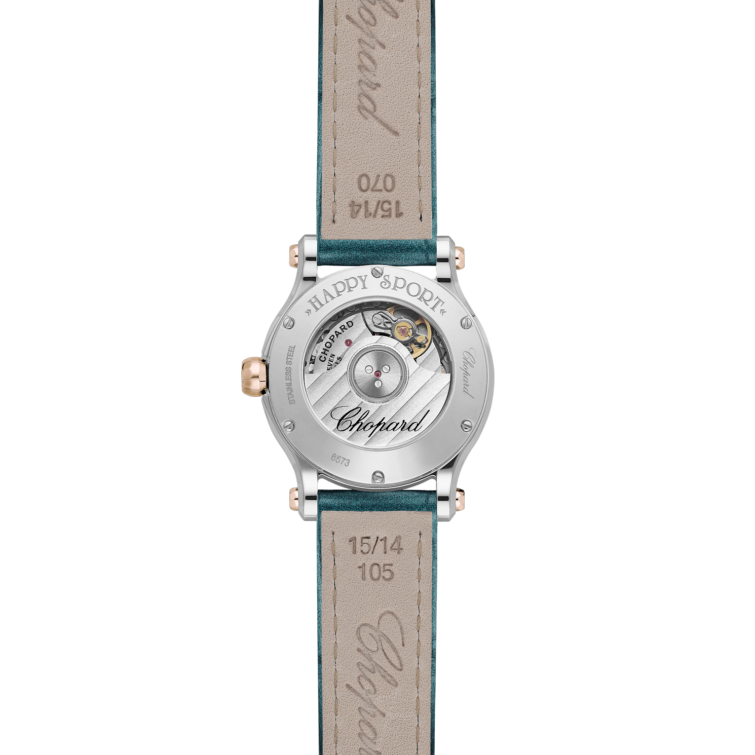 Chopard Happy Sport Women  Watch  Back view