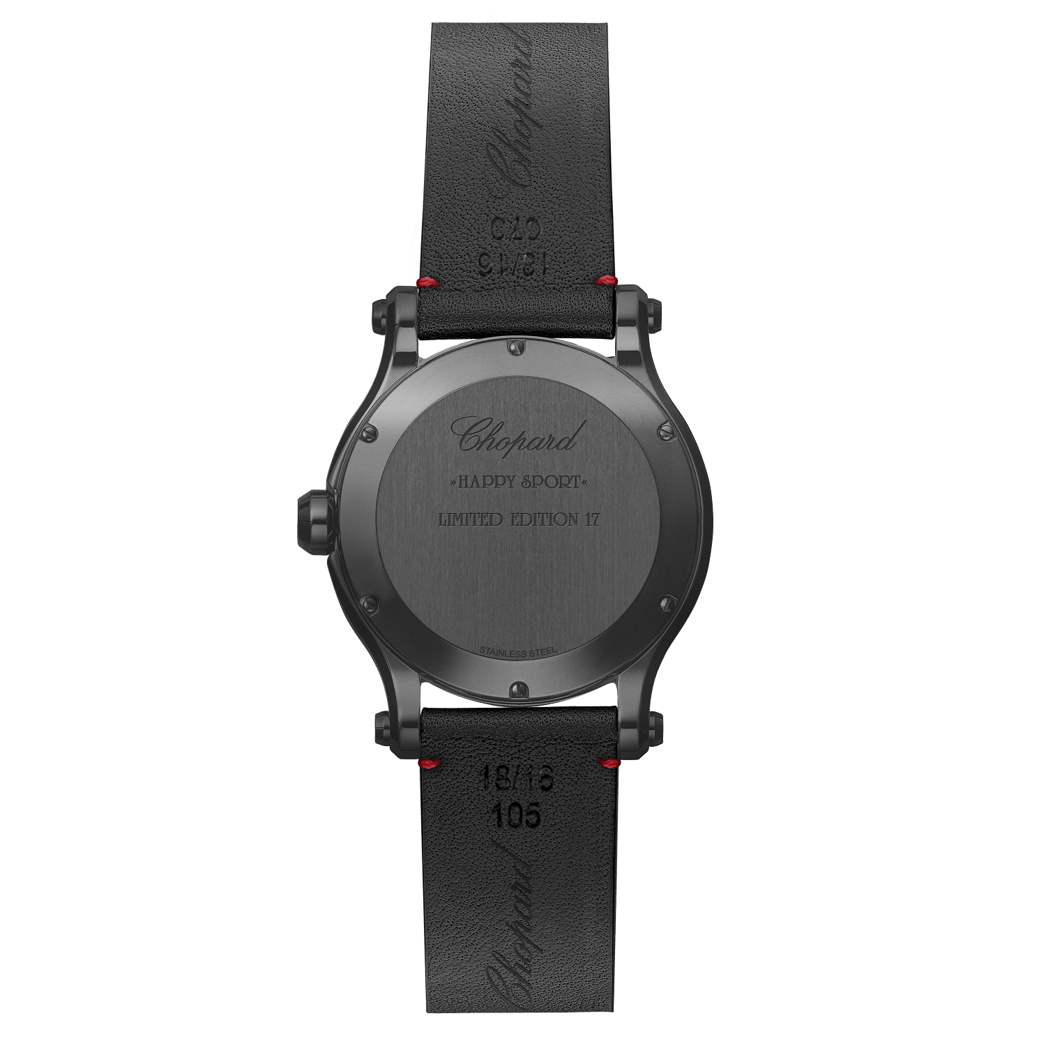 Chopard Happy Sport Women diamond watch BACK