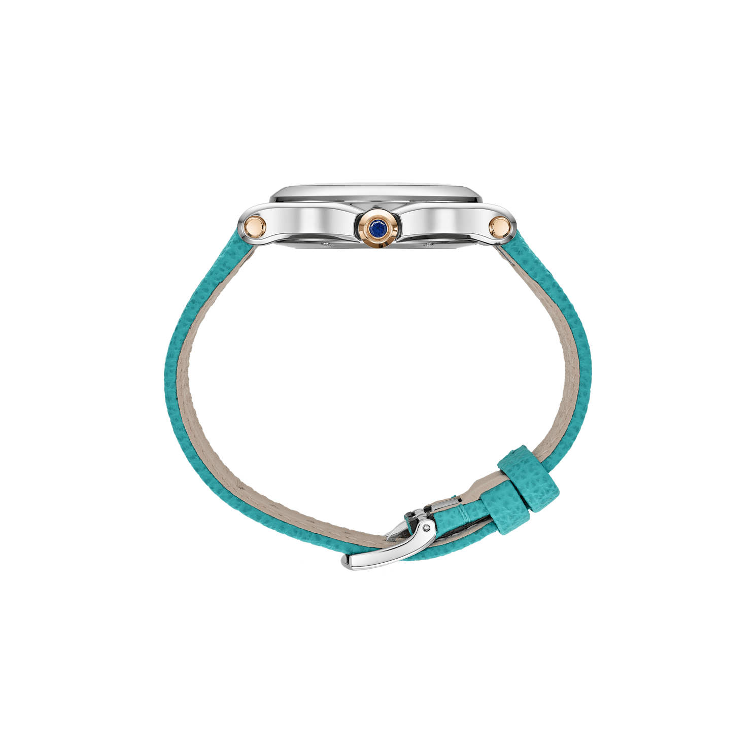 Chopard Happy Sport Women diamond watch SIDE