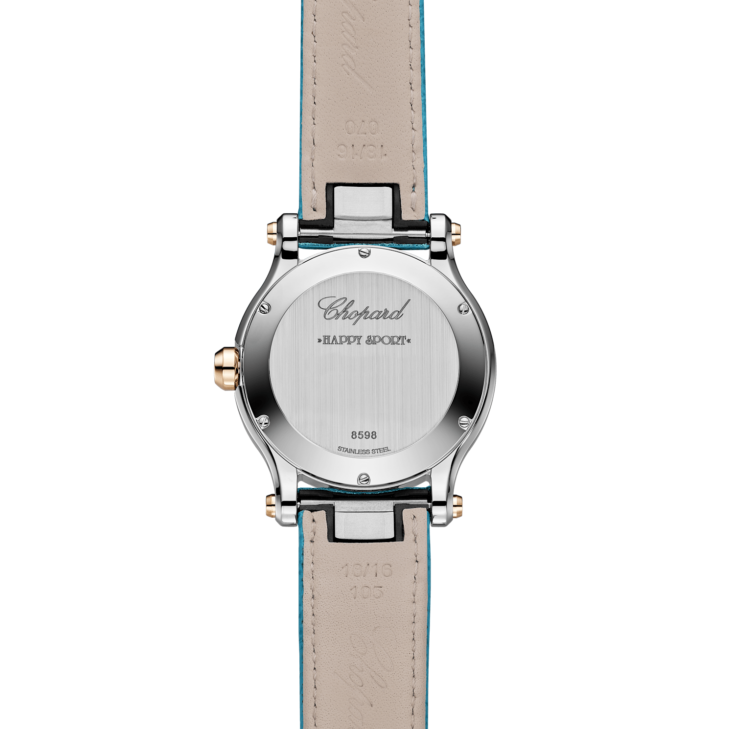 Enlarge Chopard Happy Sport Women Diamond Watch  Back view