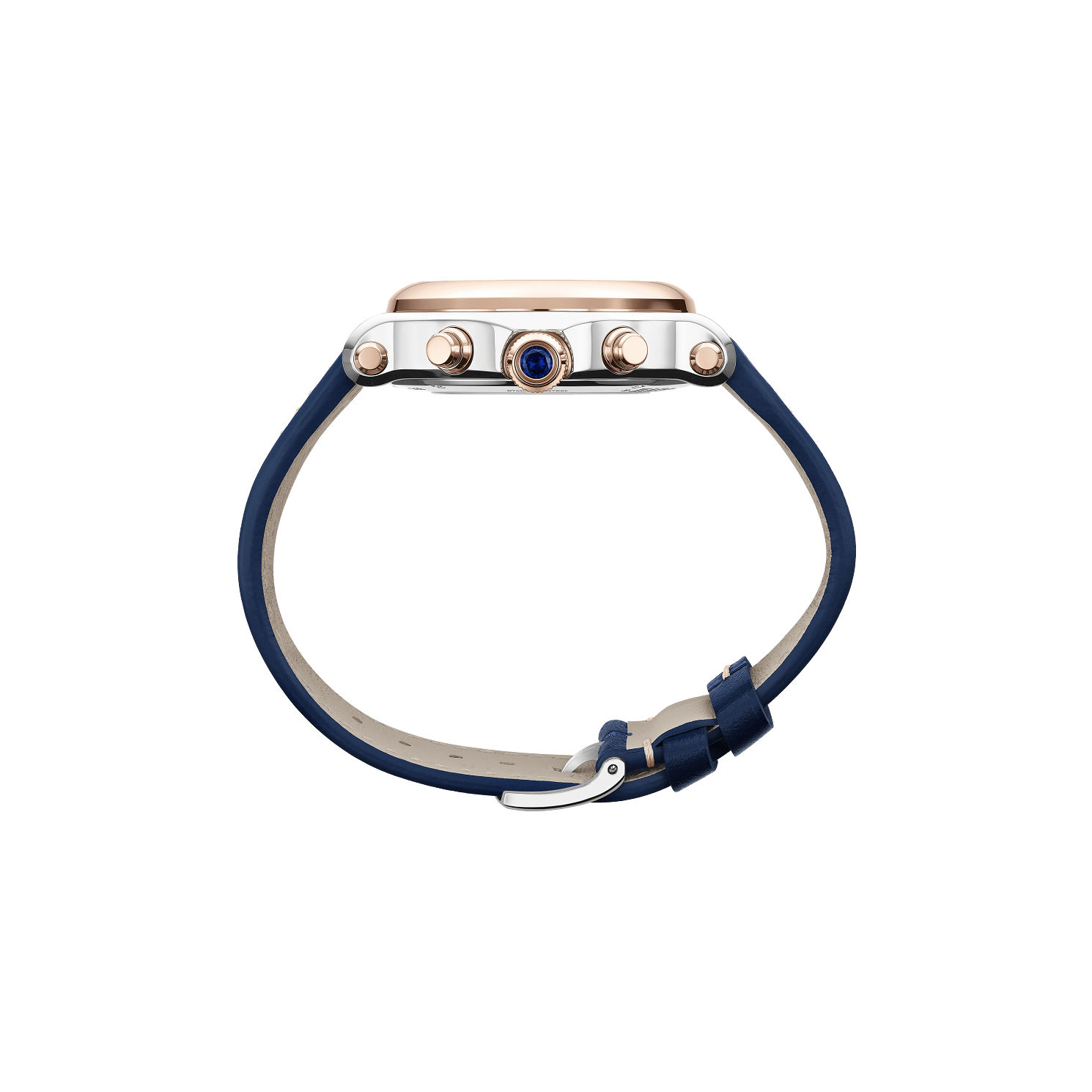 Chopard Happy Sport Women diamond watch SIDE