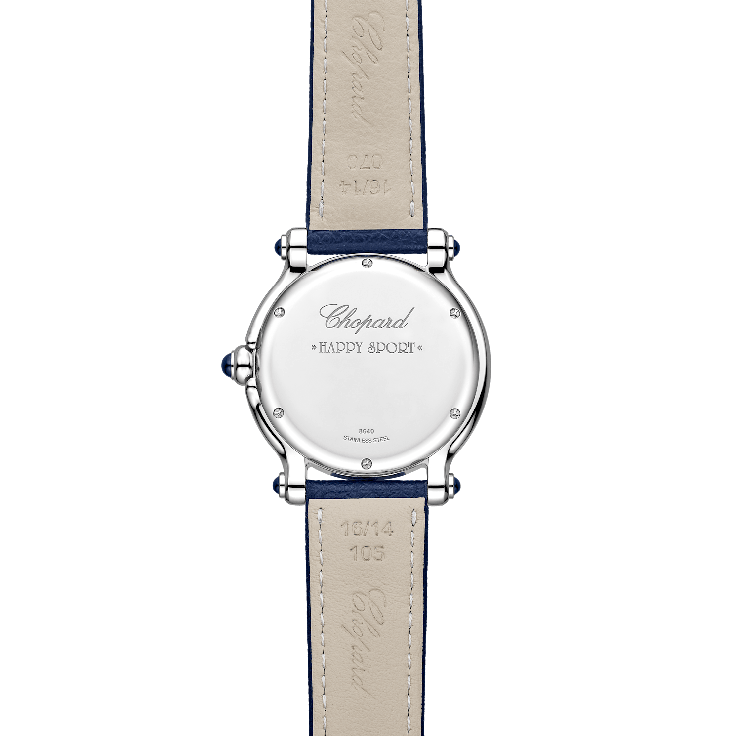 EnlargeChopard Happy Sport Unisex Diamond Watch  Back view