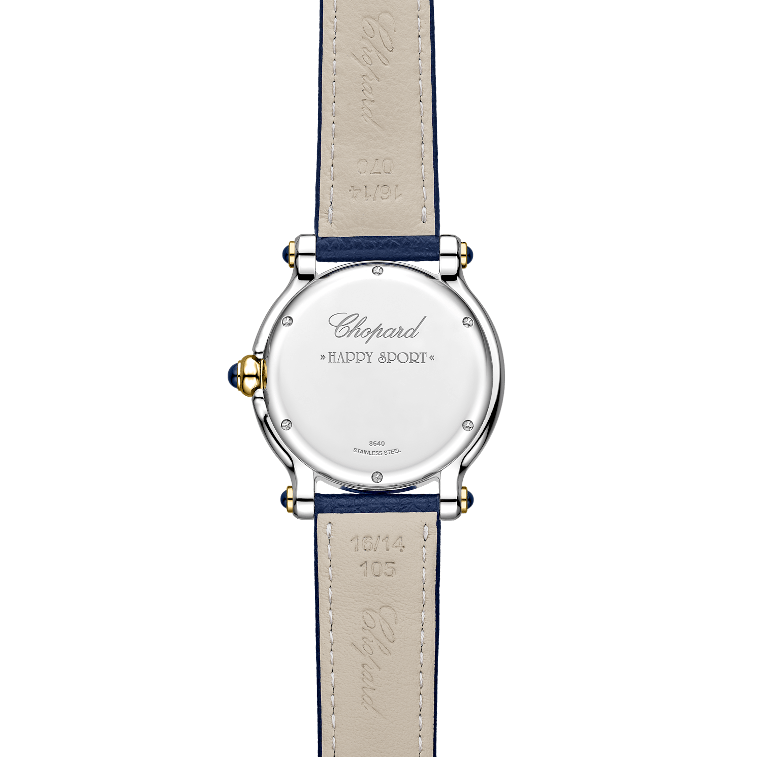 EnlargeChopard Happy Sport Unisex Diamond Watch  Back view