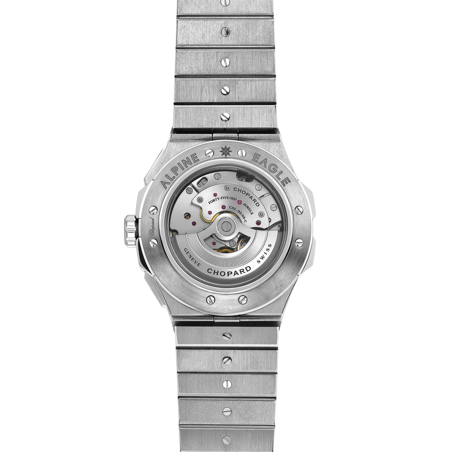 Chopard Alpine Eagle Men chronograph watch BACK