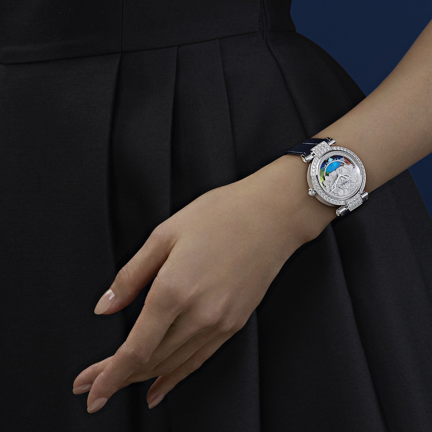 Chopard IMPERIALE Women diamond watch front view