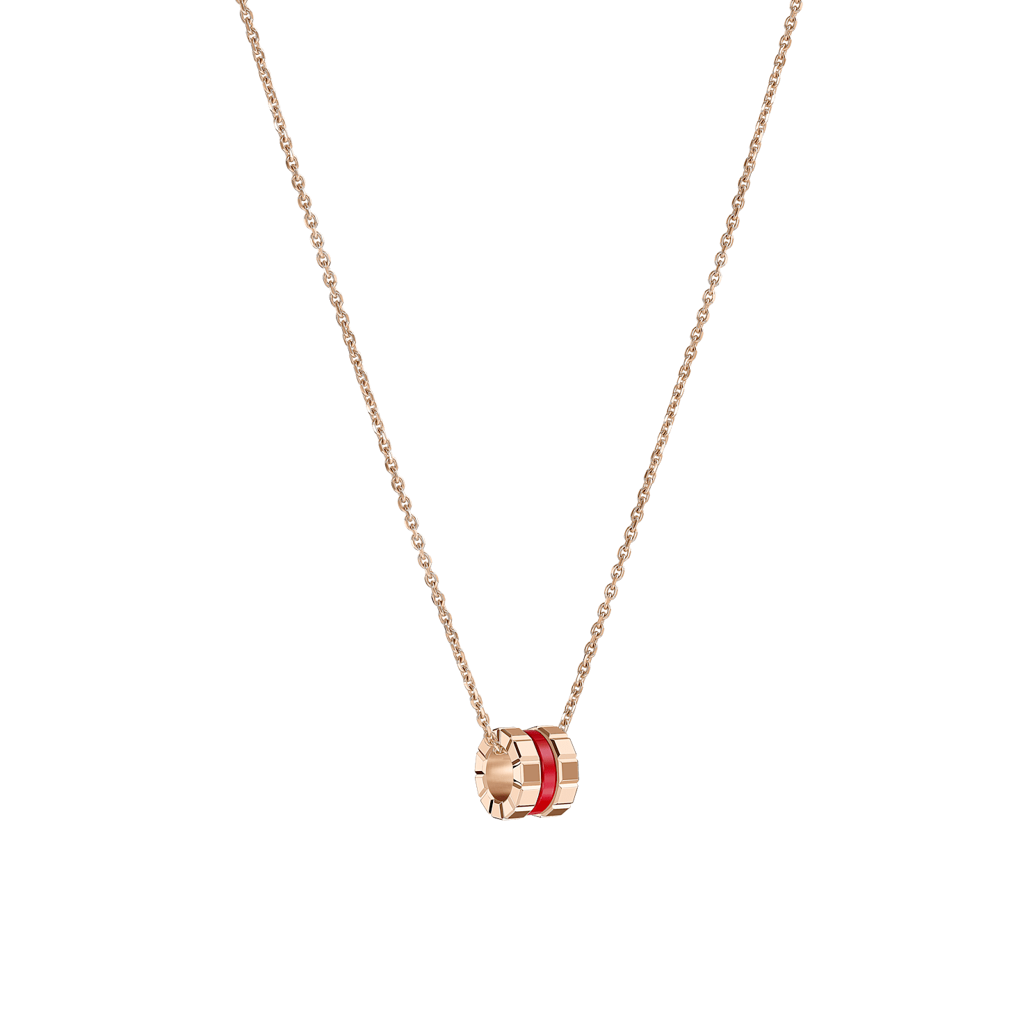 Chopard  吊坠 Ice Cube Red HyCeram&reg; 吊坠 797005-9001 front view