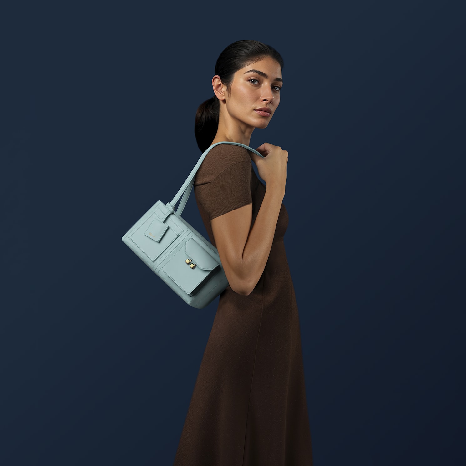 ICE CUBE SHOULDER BAG